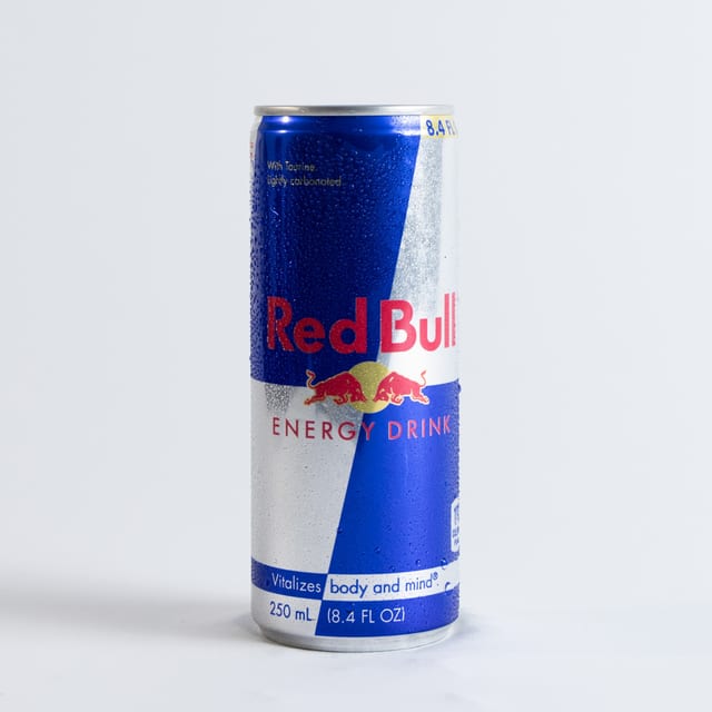 8oz Red Bull.